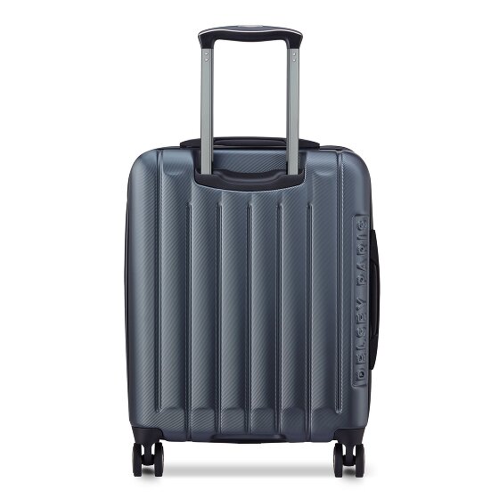 Delsey Paris Longitude 4 wheels Cabin trolley 55 cm with expansion pleat