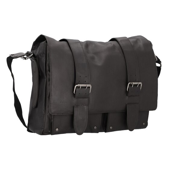 Pride and Soul Messenger leather 40 cm laptop compartment