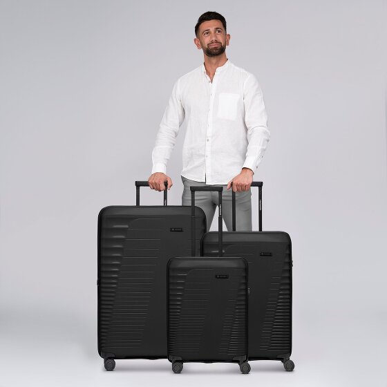 Farmhood Eco Edition 4 wheels Suitcase set 3-piece with expansion pleat