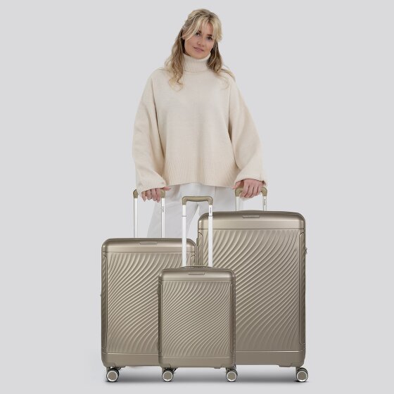Picard Vienna 4 wheels Suitcase set 3-piece with expansion pleat
