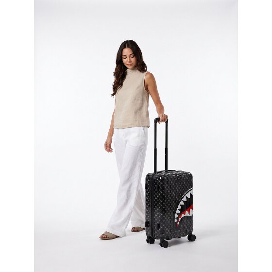 Sprayground Sharks In Paris 4 wheels Cabin suitcase 54 cm