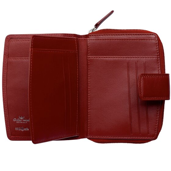 Golden Head Polo Wallet RFID protection Leather 12 cm