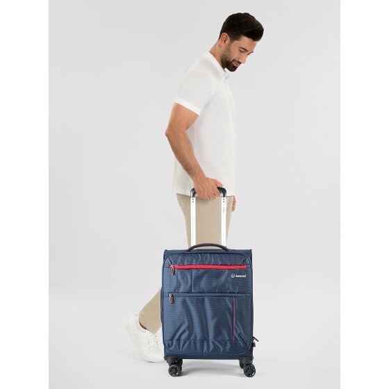 Benzi 5825 4 wheels Cabin trolley 55 cm with expansion pleat