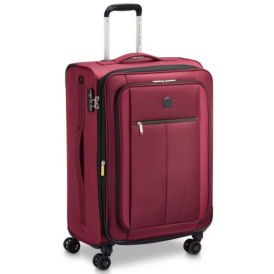 Delsey Paris Pin Up 6 4 wheels Trolley 69 cm with expansion pleat