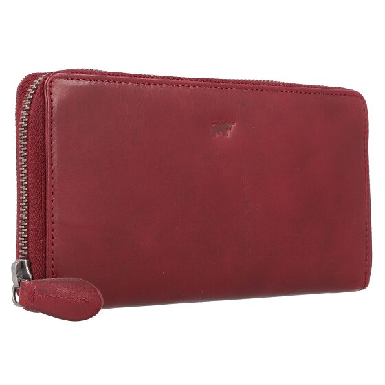 Braun Büffel Arezzo Wallet RFID protection Leather 19 cm