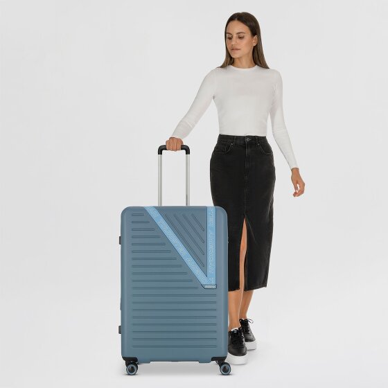 American Tourister Dynabelt 4 wheels Trolley 77 cm with expansion pleat
