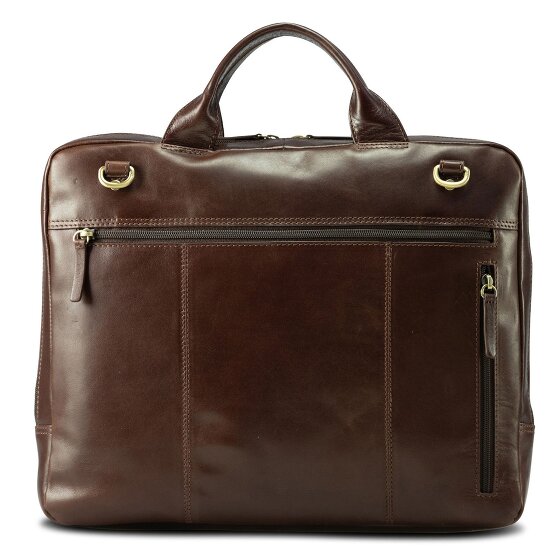 Jost Skagen Briefcase Leather 38 cm Laptop compartment