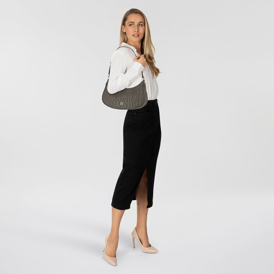 Aigner Diadora Shoulder Bag Leather 25 cm