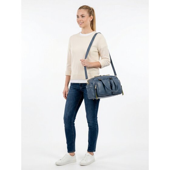 DuDu Pocket Shoulder Bag Genuine Leather 33 cm