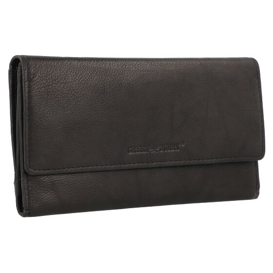Greenburry Basic Wallet RFID protection Genuine Leather 19 cm