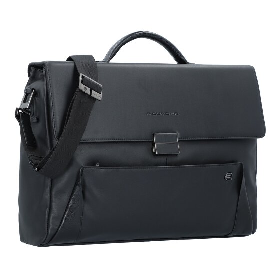Piquadro Briefcase Genuine Leather 42 cm Laptop compartment
