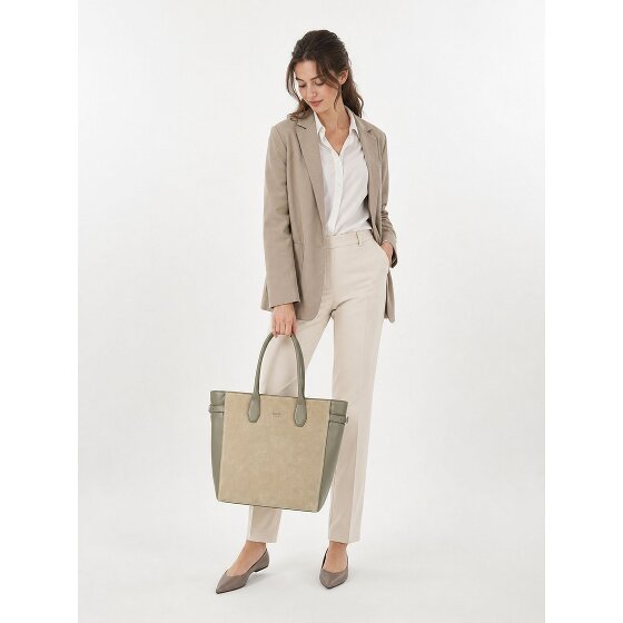 Guess Anitha Shopper Bag Genuine Leather 45 cm