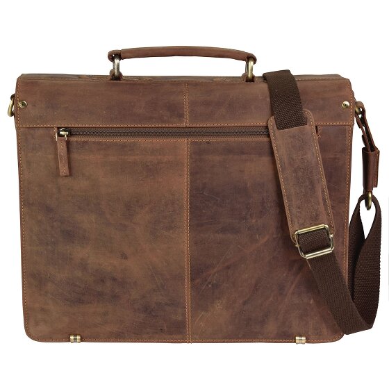 Greenburry Vintage XL briefcase leather 40 cm