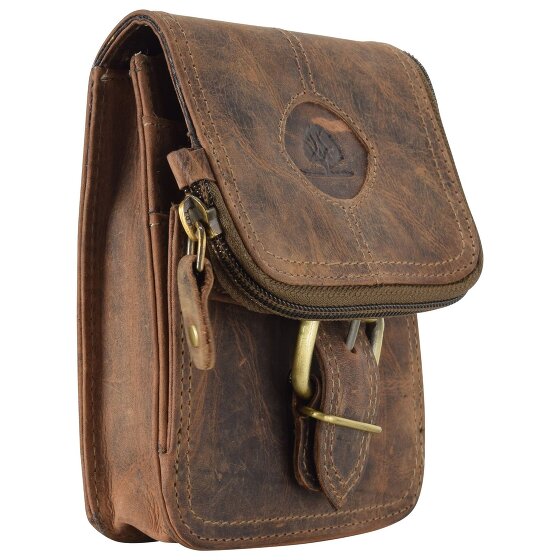 Greenburry Vintage fanny pack leather 14.5 cm