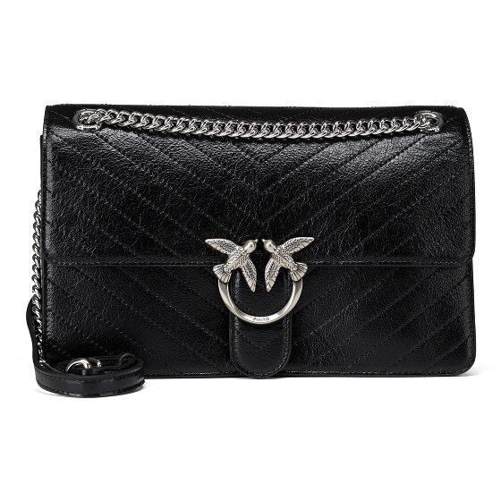 PINKO Love One Shoulder Bag Leather 26 cm