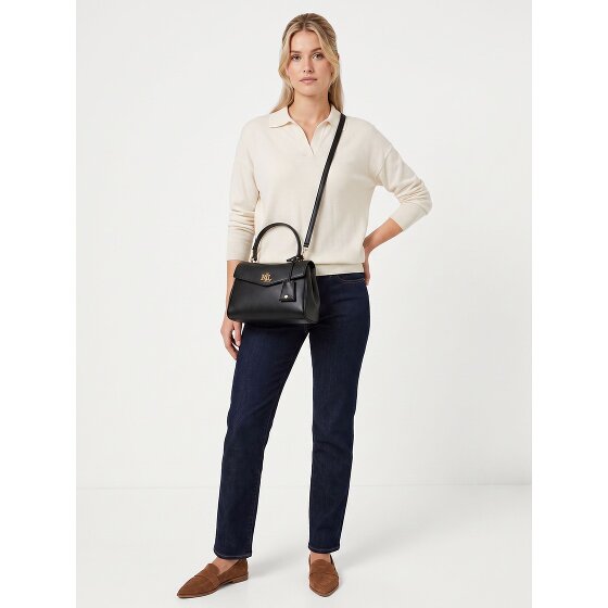 Lauren Ralph Lauren Farrah Shoulder Bag Genuine Leather 23 cm