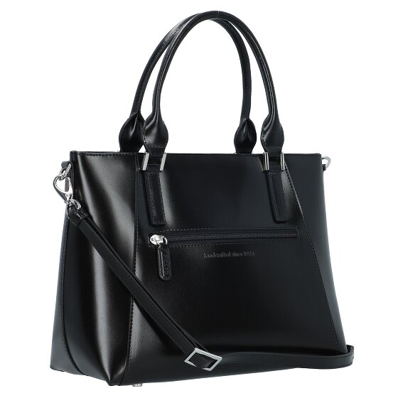 Picard Black Tie Black Tie Handbag Leather 29 cm