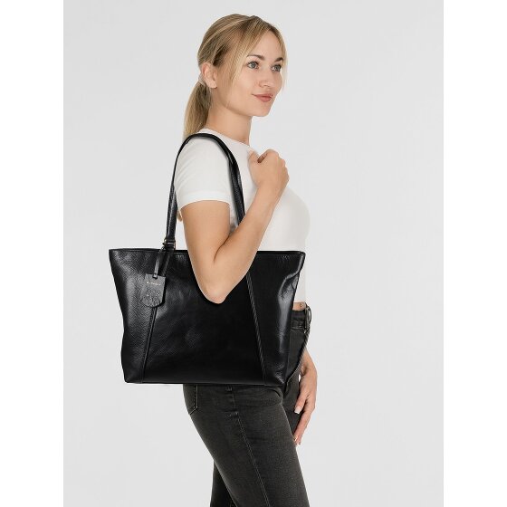 Burkely Fine Florence Shopper Bag Leather 37 cm Laptop compartment