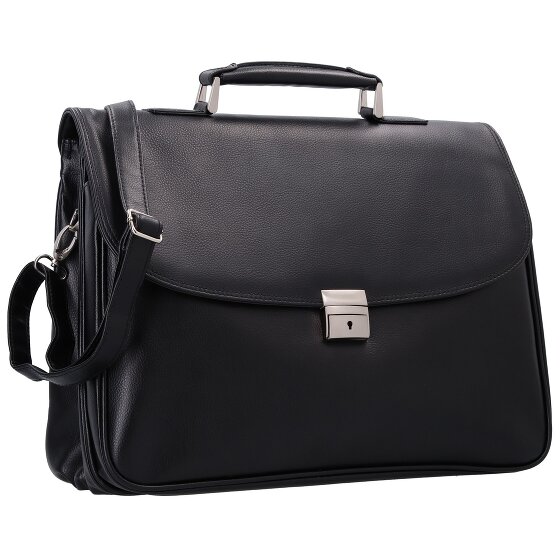 Dermata Briefcase 41 cm laptop compartment