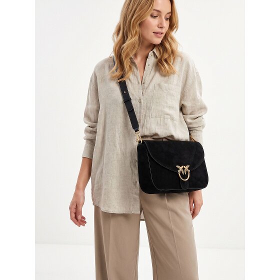 PINKO Love Satchel Classic Shoulder bag Genuine Leather 27 cm