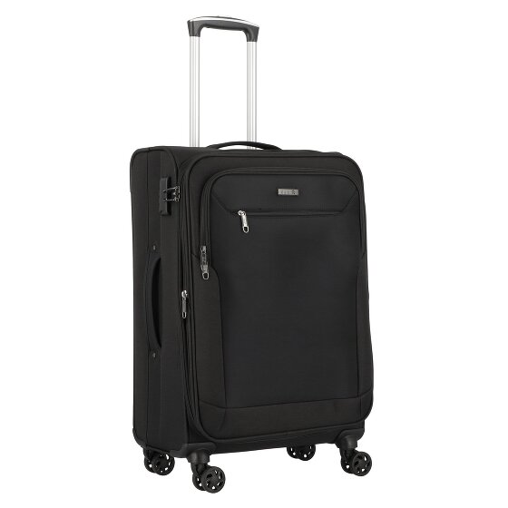 d&n Travel Line 6804 4 Roll Suitcase Set 3pcs.
