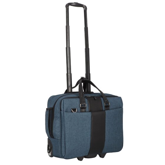 Dermata 2 wheels Business trolley 44 cm Laptop compartment