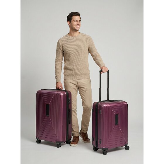 Redolz Essentials 14 4 wheels Suitcase set 2-piece with expansion pleat