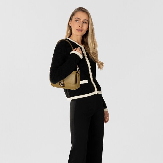 Coccinelle C-Me Lock Shoulder Bag Leather 24 cm