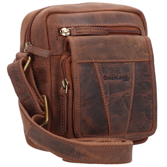 Greenland Nature Montenegro shoulder bag RFID leather 15 cm Greenland Nature Montenegro shoulder bag RFID leather 15 cm