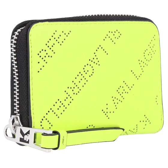 Karl Lagerfeld Punched wallet leather 10.5 cm