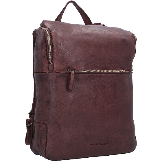 Harold's Submarine backpack leather 34 cm laptop compartment