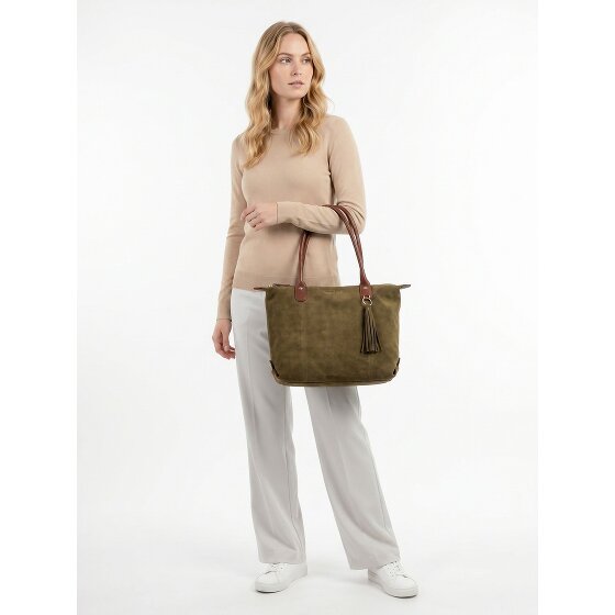 Harbour 2nd Sofia Shoulder Bag Genuine Leather 38 cm
