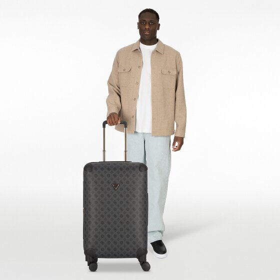 Guess Wilder 4 wheels Trolley 64 cm with expansion pleat