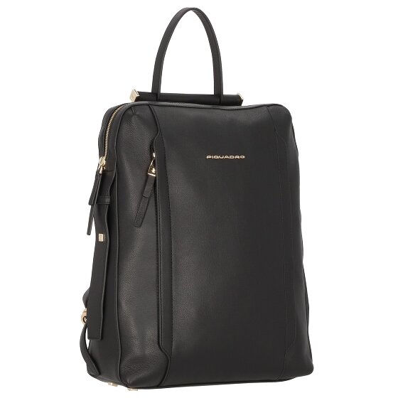 Piquadro Circle backpack leather 41 cm laptop compartment