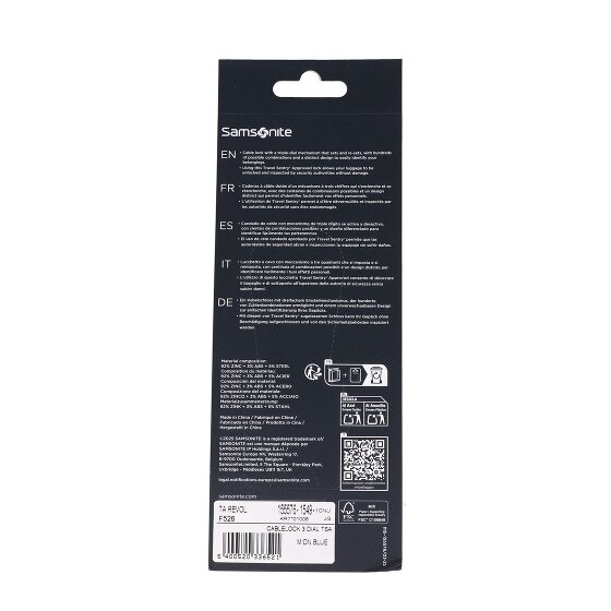 Samsonite Ta Revolution Luggage lock with combination lock 6 cm