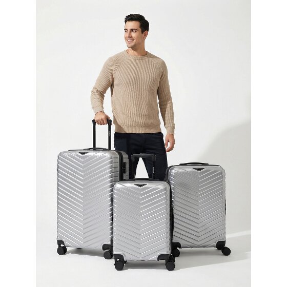Redolz Essentials 18 2.0 4 wheels Suitcase set 3-piece Expandable