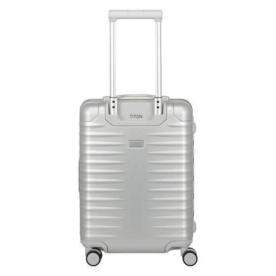 Titan Eternity 4-wheel Cabin suitcase, S, Aluminum, 55 cm