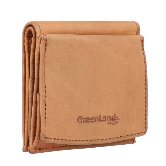 Greenland Nature GreenLand NATURE Wallet RFID protection Leather 10 cm