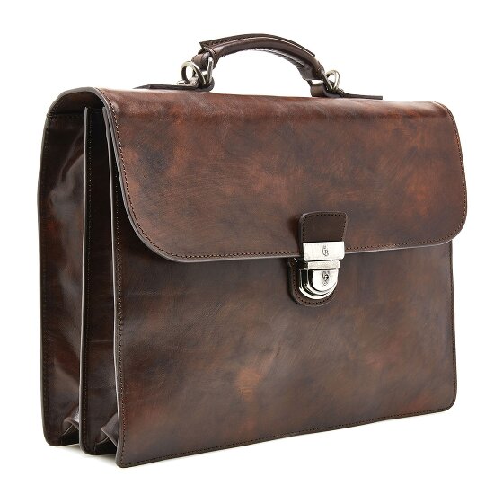 Castelijn & Beerens Rien Briefcase RFID protection Genuine Leather 39.5 cm Laptop compartment