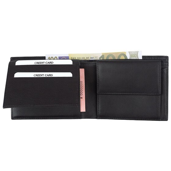 Bench Carbon wallet leather 12 cm