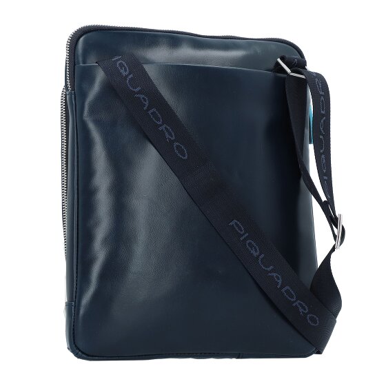 Piquadro Blue Square shoulder bag leather 21 cm
