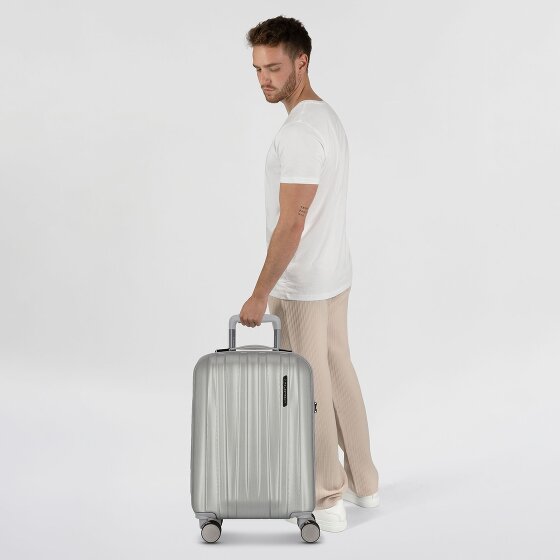 Polestream Moonrock 4 wheels Cabin trolley 55 cm with expansion pleat