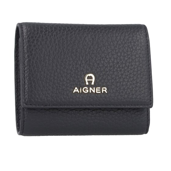Aigner Ivy Wallet RFID protection Genuine Leather 10.5 cm