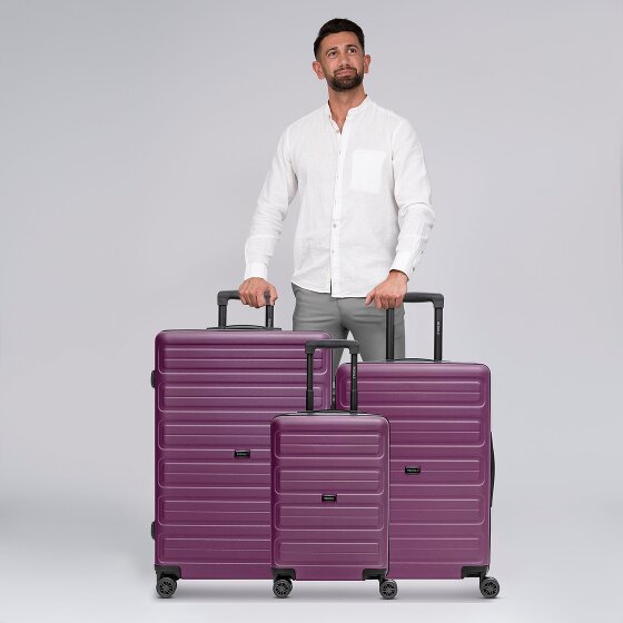 Redolz Essentials 08 3-SET 4 wheels Suitcase set 3-piece