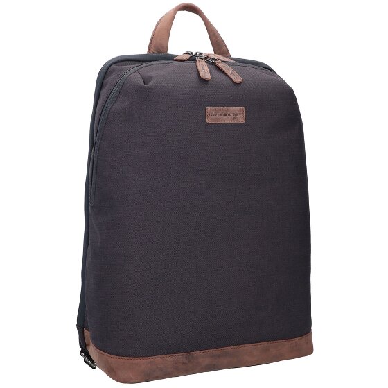 Greenburry Recycled PET Derby backpack 43 cm laptop compartment