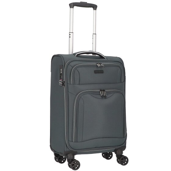d&n Travel Line 9204 4 wheels Cabin suitcase 55 cm