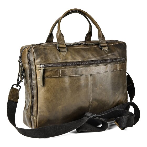 Greenburry Newport Briefcase Leather 43 cm Laptop compartment