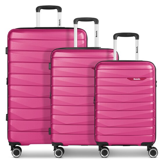 Bench Paris 4 wheels Suitcase set 3-piece with expansion pleat