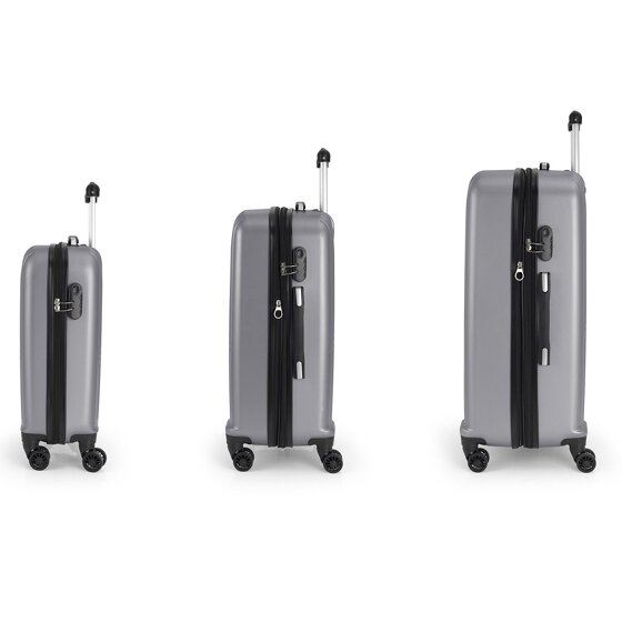 Gabol Alabama 4 roll suitcase set 3pcs. Gabol Alabama 4 roll suitcase set 3pcs.