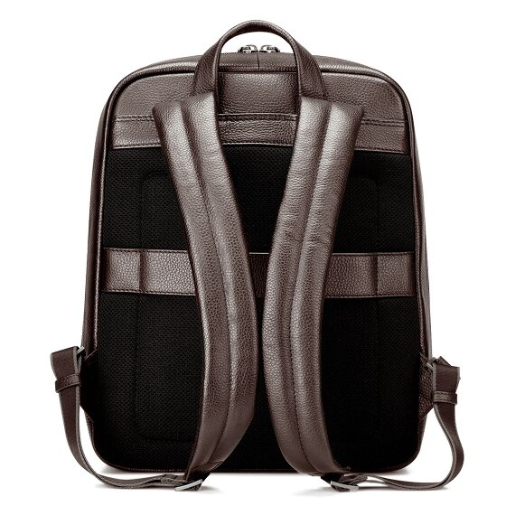 Roncato Alaska Business backpack RFID protection Leather 42 cm Laptop compartment